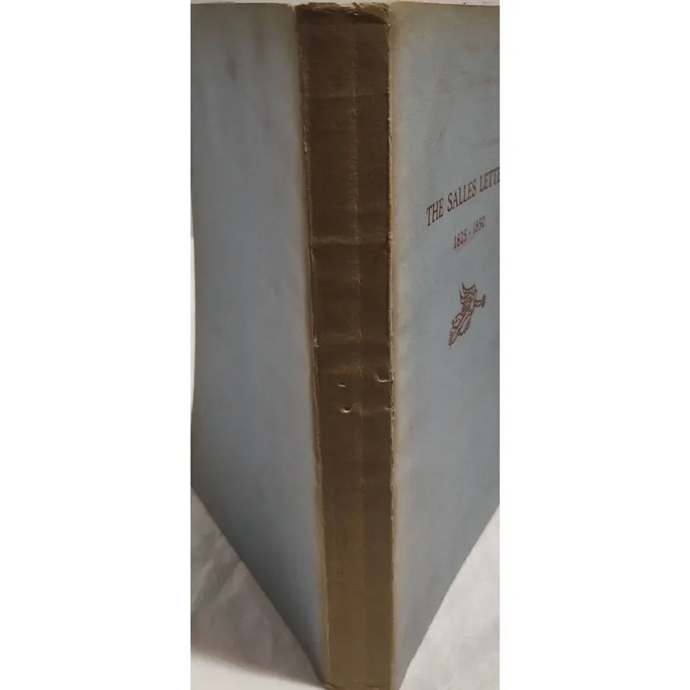 THE SALLES LETTERS 1825-1850 Genealogy (1957)